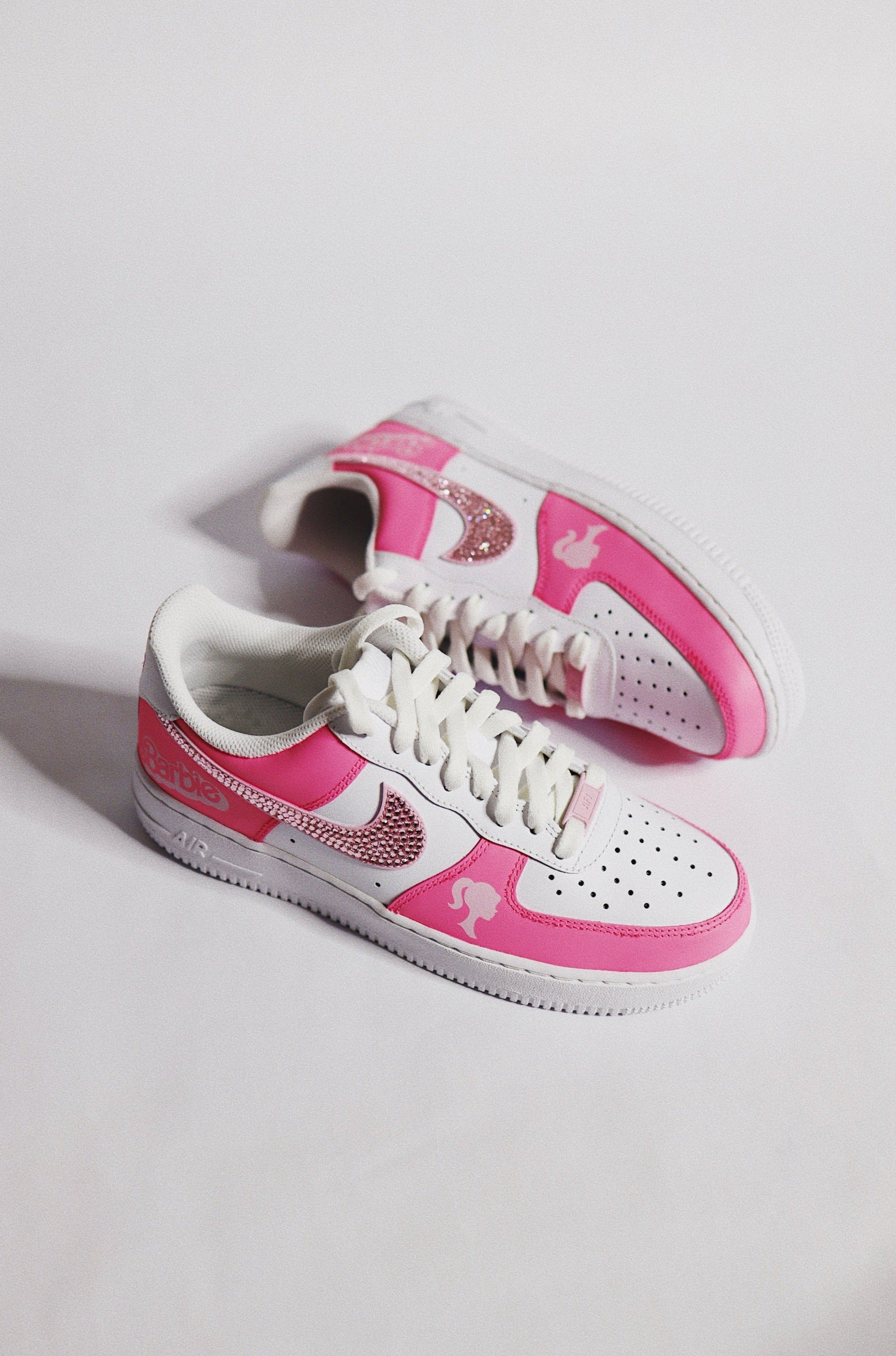 Custom pink air force 1 hotsell