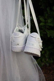 Custom Wedding Shoes | Dunk Low Sneakers | solecraftstudio