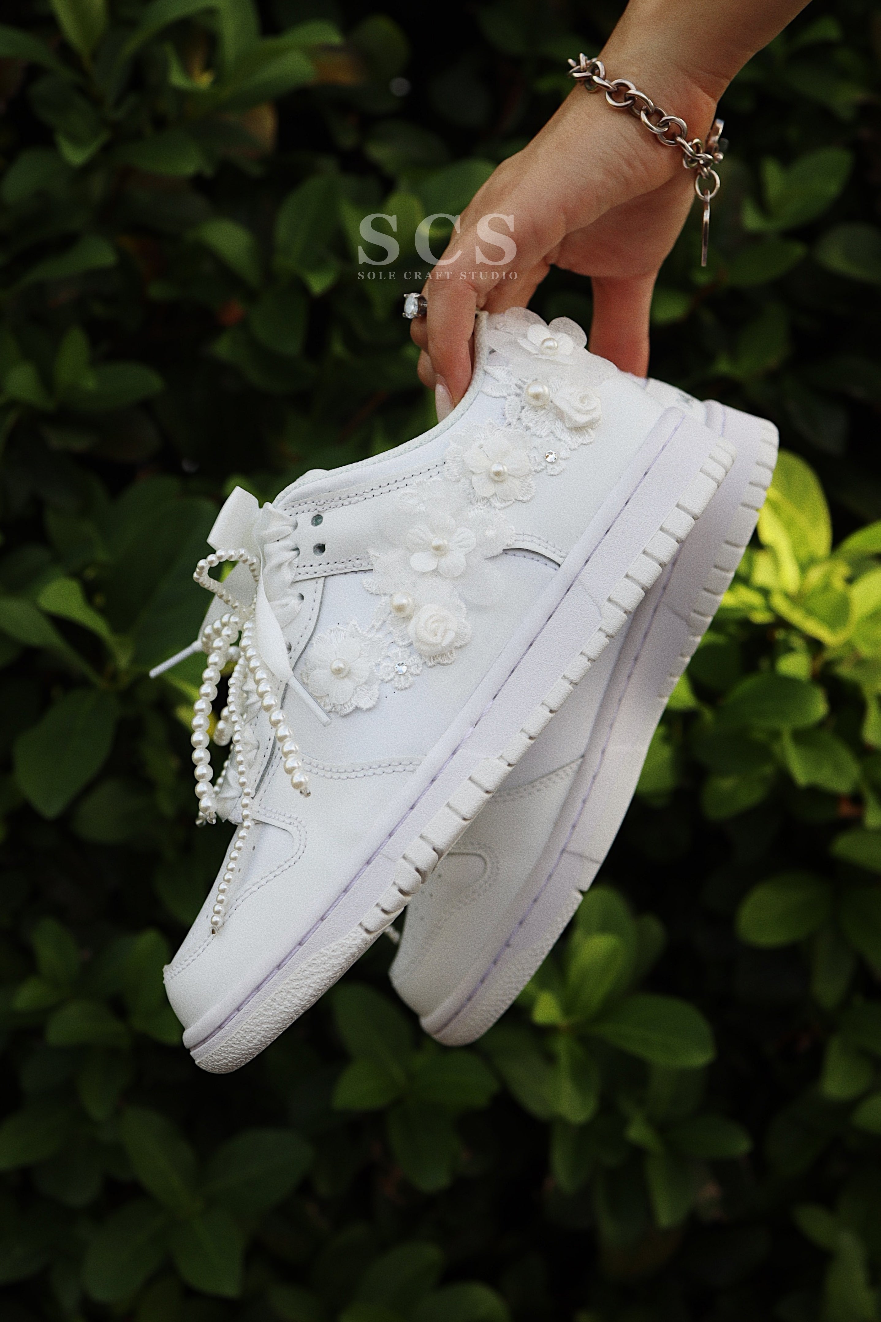 Custom Wedding Shoes | Dunk Low Sneakers | solecraftstudio