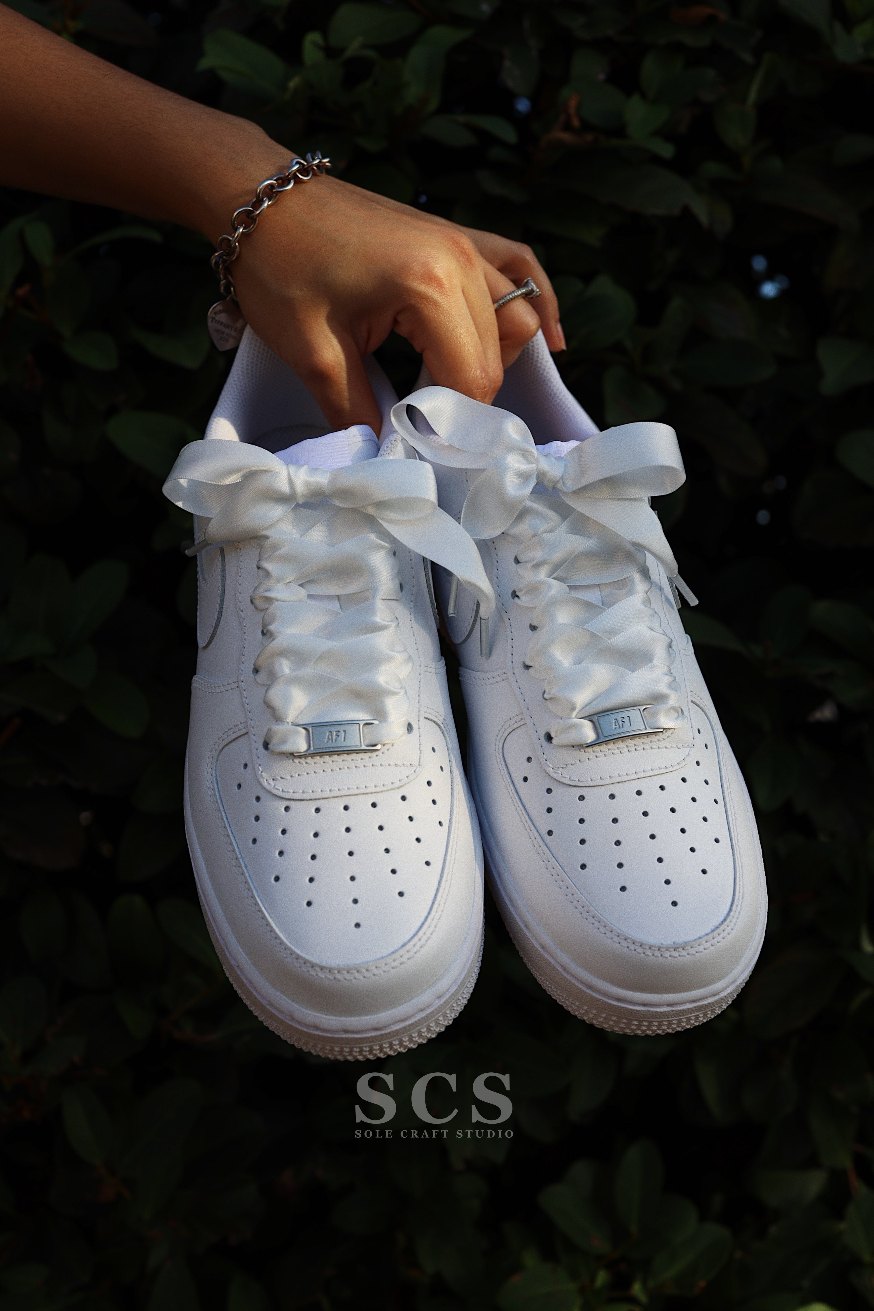 Air Force 1 Wedding Shoes | Bridal Sneakers | solecraftstudio