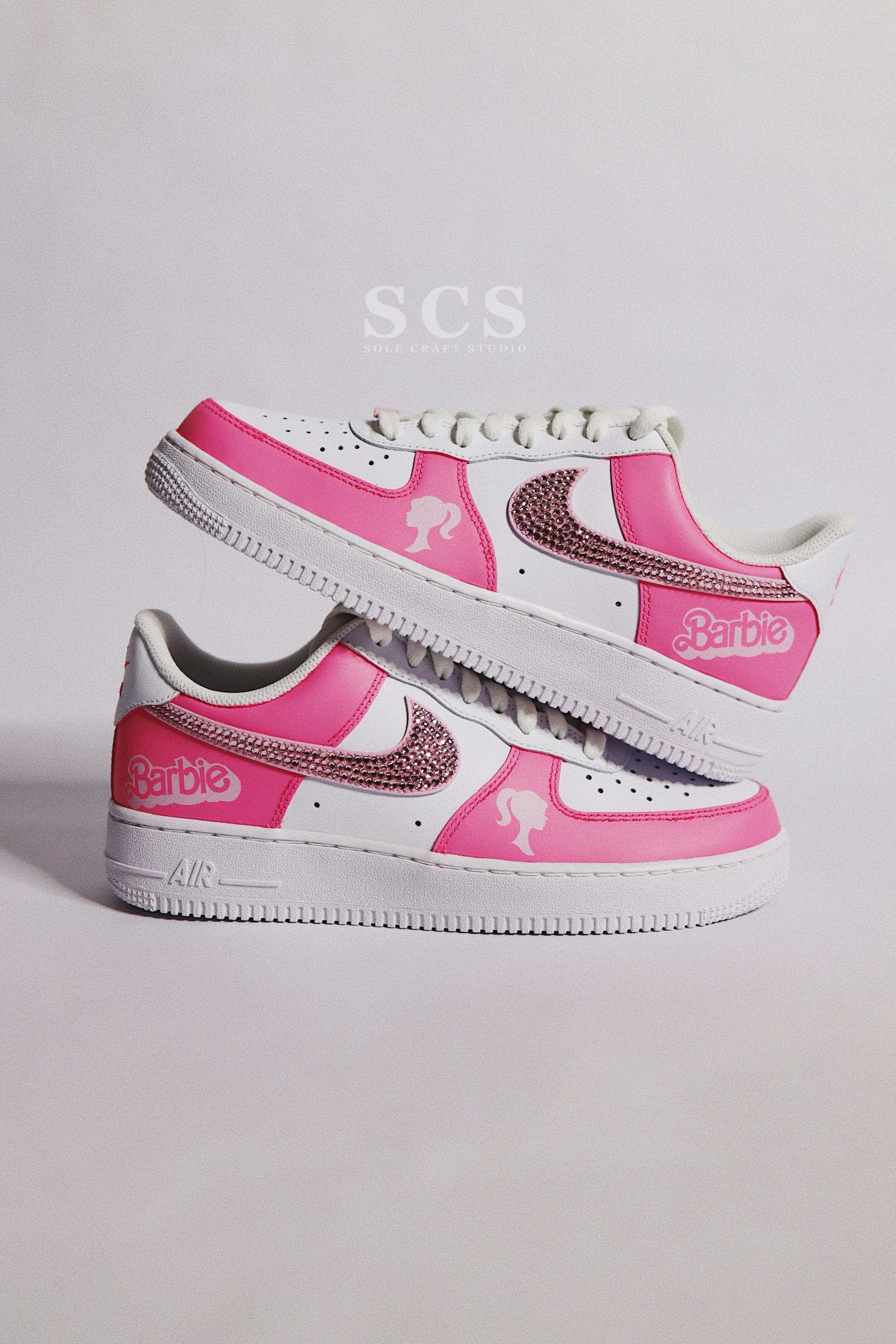 Custom air force 1 pink online