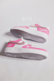Custom Pink Air Force 1 | Barbie Air Force 1 | solecraftstudio