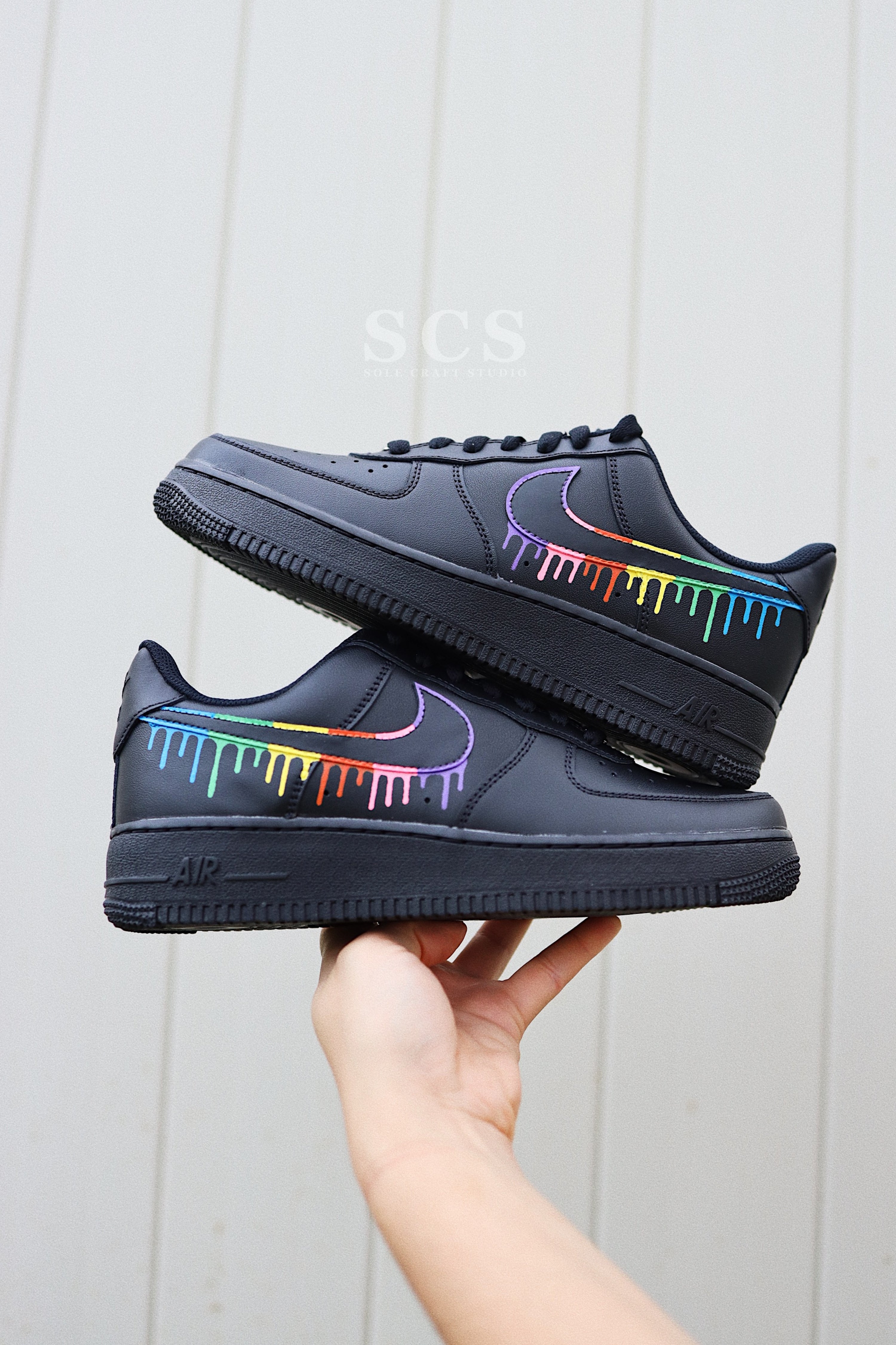 Air Force 1 | AF1 Rainbow Swoosh | solecraftstudio