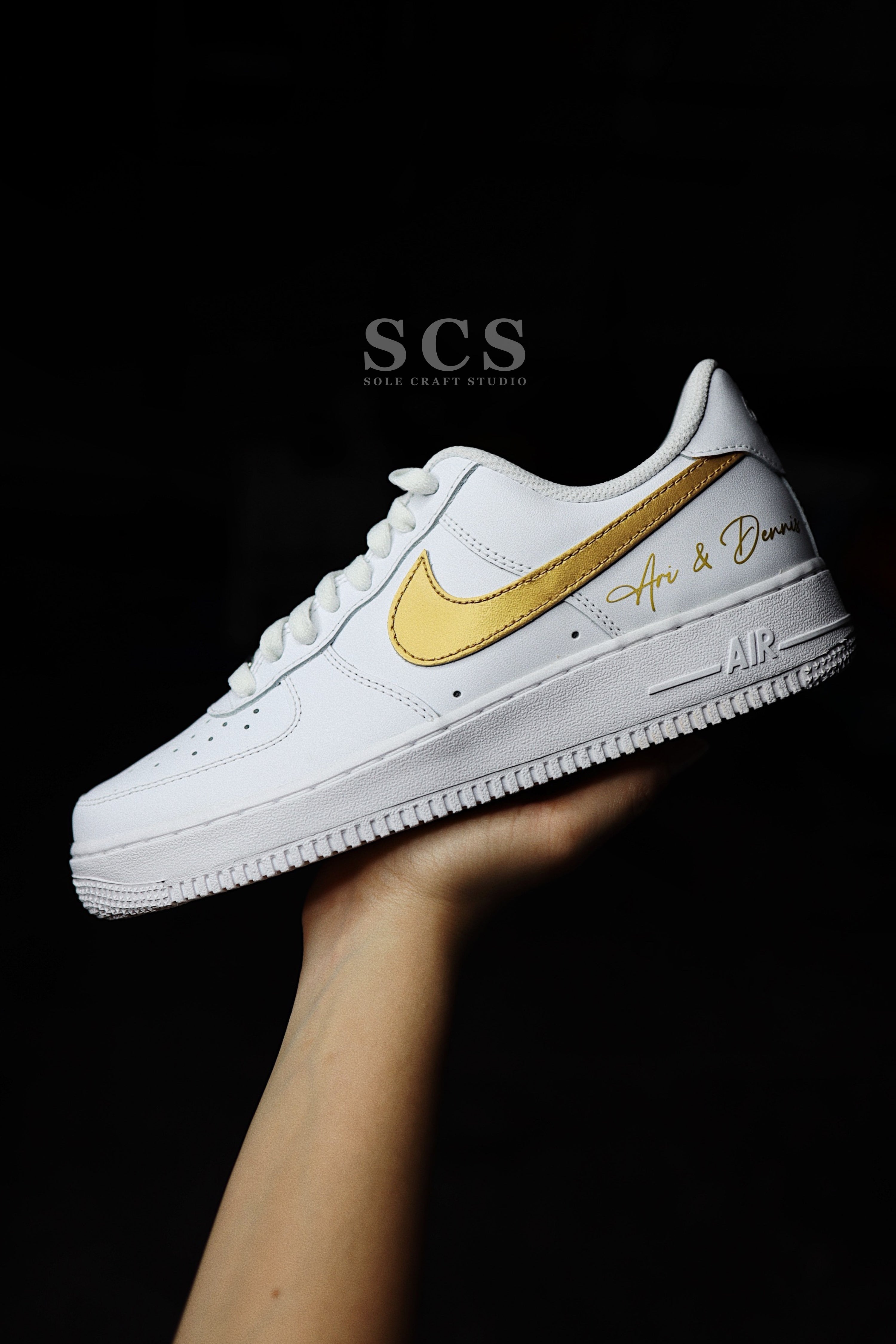 AF1 Groom Edition | Groom Wedding Sneakers | solecraftstudio