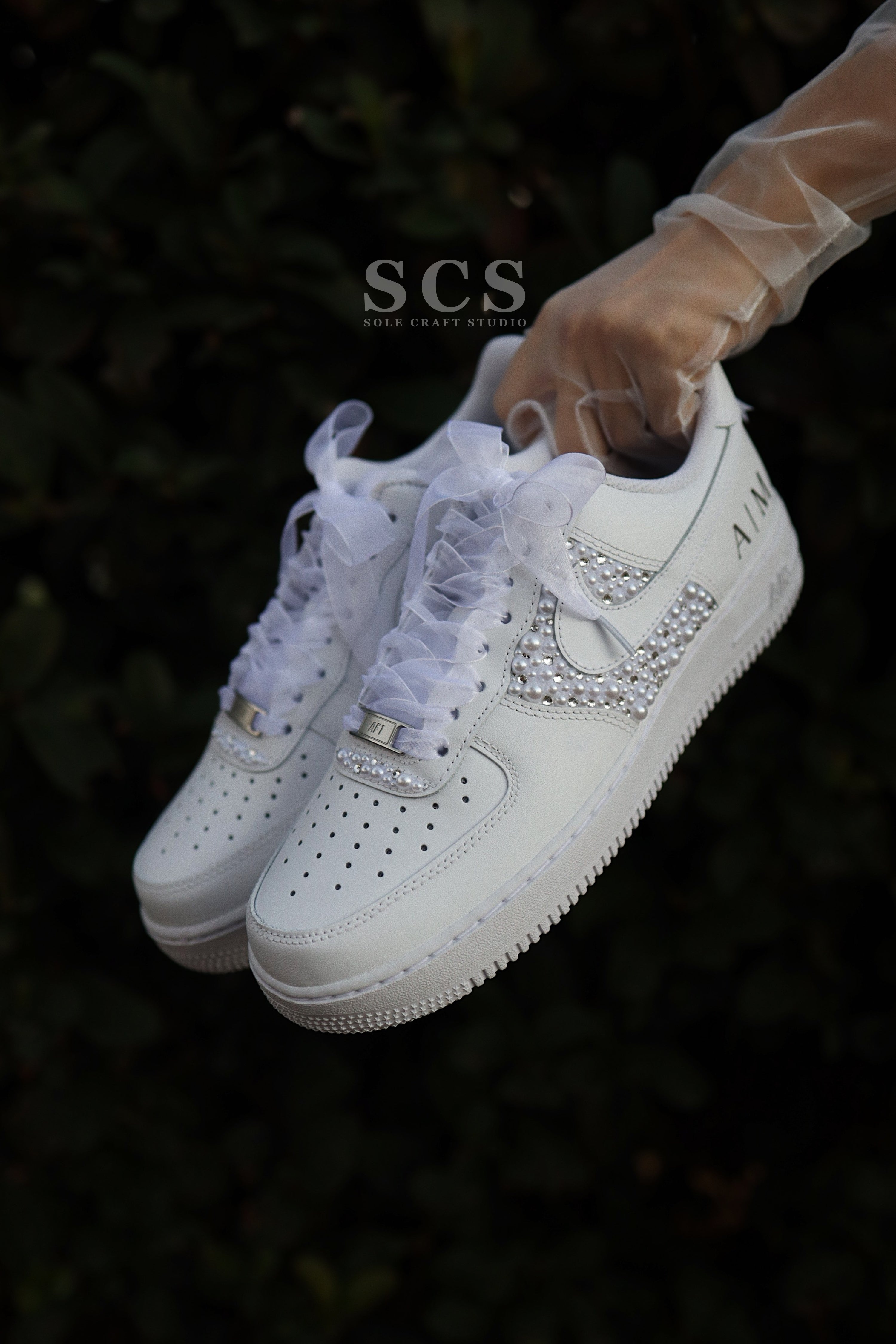 Bridal Nike Wedding Sneakers | Wedding Sneakers | solecraftstudio