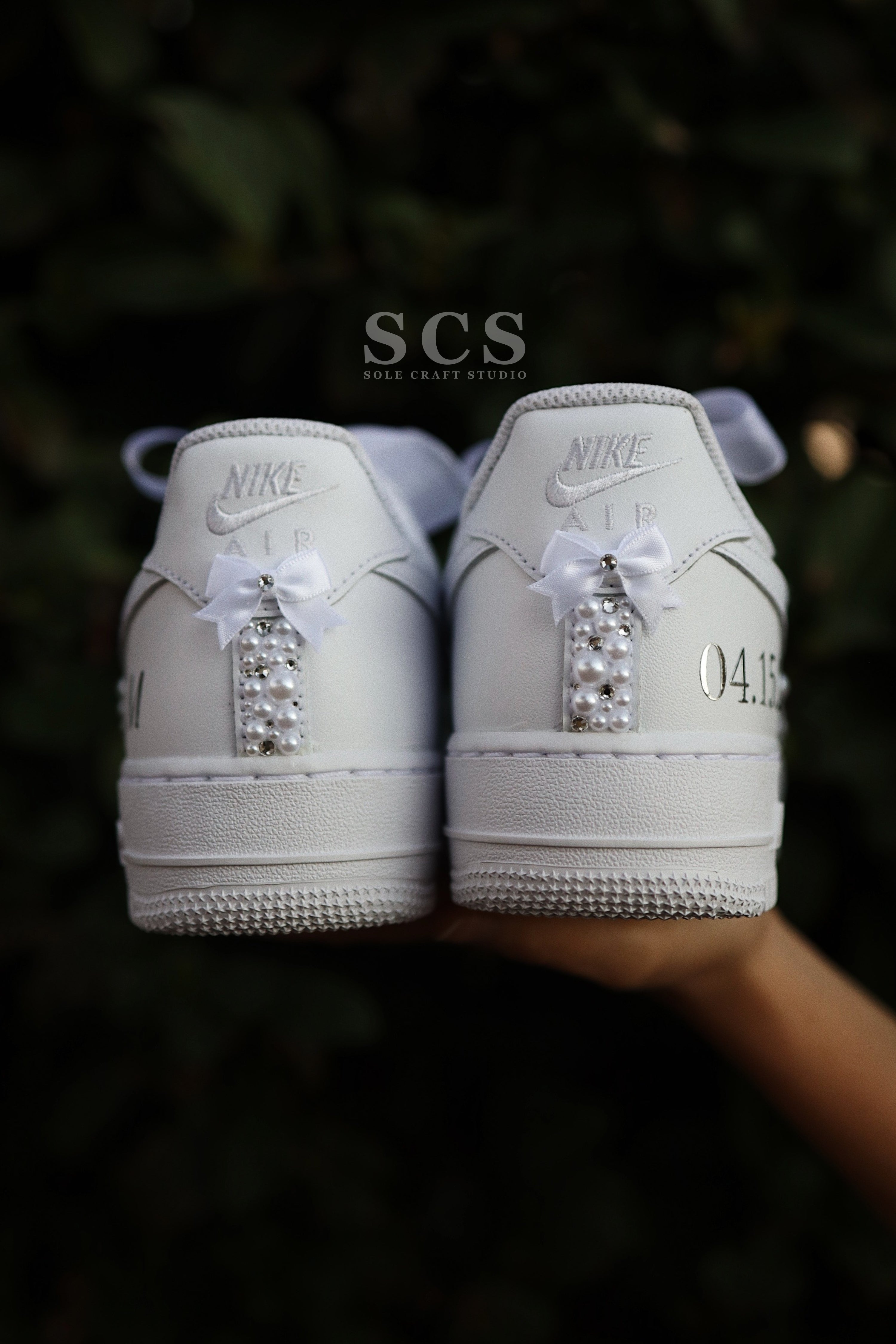 Bridal Nike Wedding Sneakers | Wedding Sneakers | solecraftstudio
