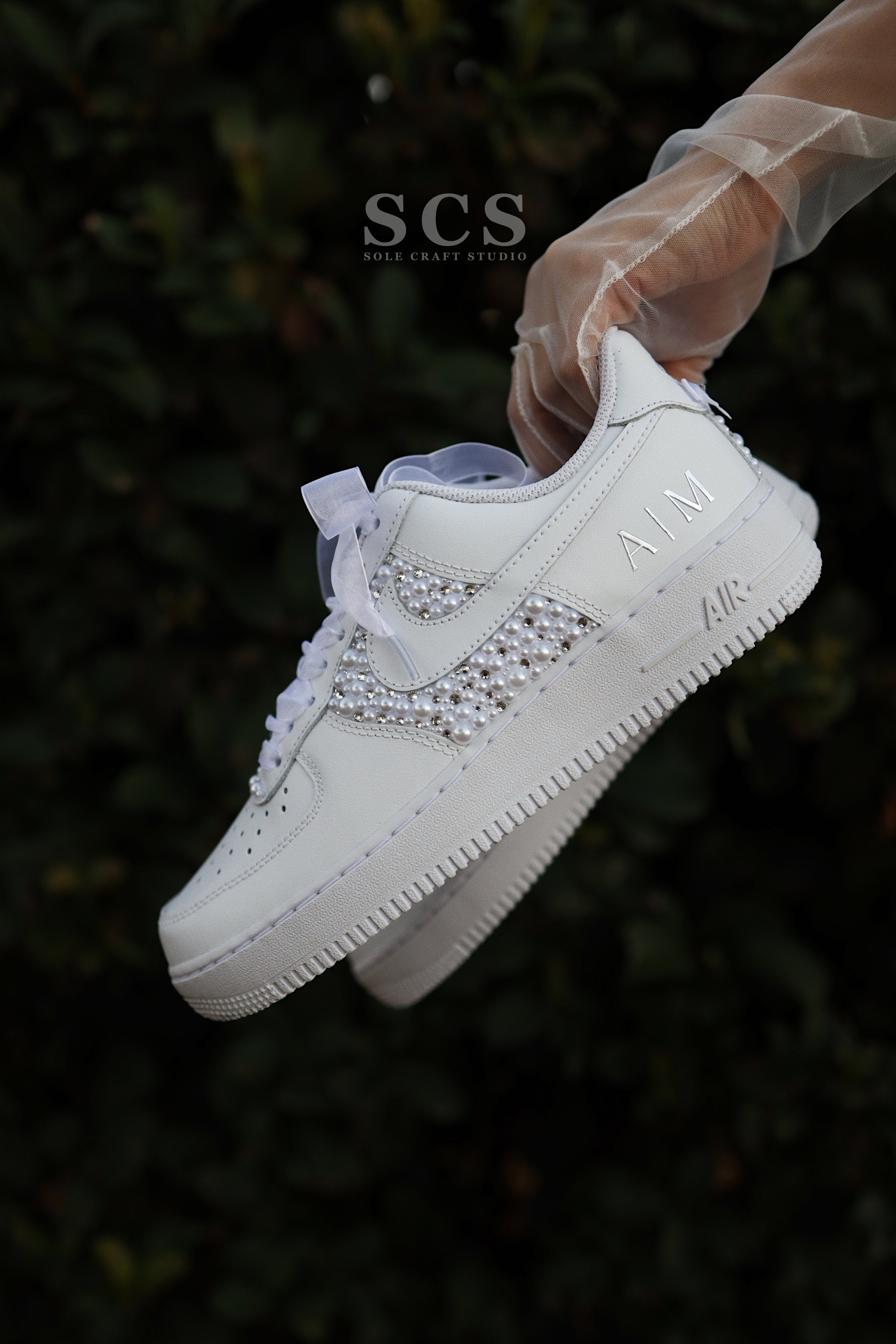 Bridal Nike Wedding Sneakers | Wedding Sneakers | solecraftstudio