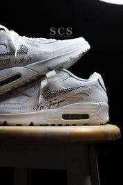 Nike Bridal Sneakers | Air Max 90 Shoes | solecraftstudio