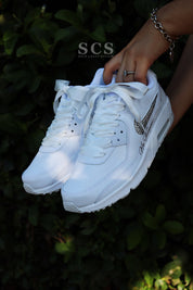 Nike Bridal Sneakers | Air Max 90 Shoes | solecraftstudio