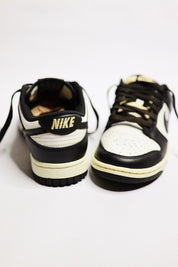 Aged Dunk Low Panda "Cooked" Black Cream Beige AF1 Custom Sneakers Unisex