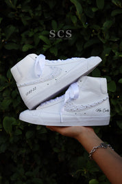 Customized Bridal Shoes | Custom Nike Shoes | solecraftstudio