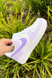Lavender Air Jordan 1 | Custom Purple Shoes | solecraftstudio