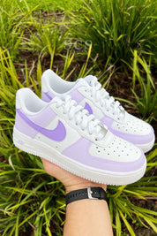 Lavender Air Jordan 1 | Custom Purple Shoes | solecraftstudio