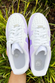 Lavender Air Jordan 1 | Custom Purple Shoes | solecraftstudio