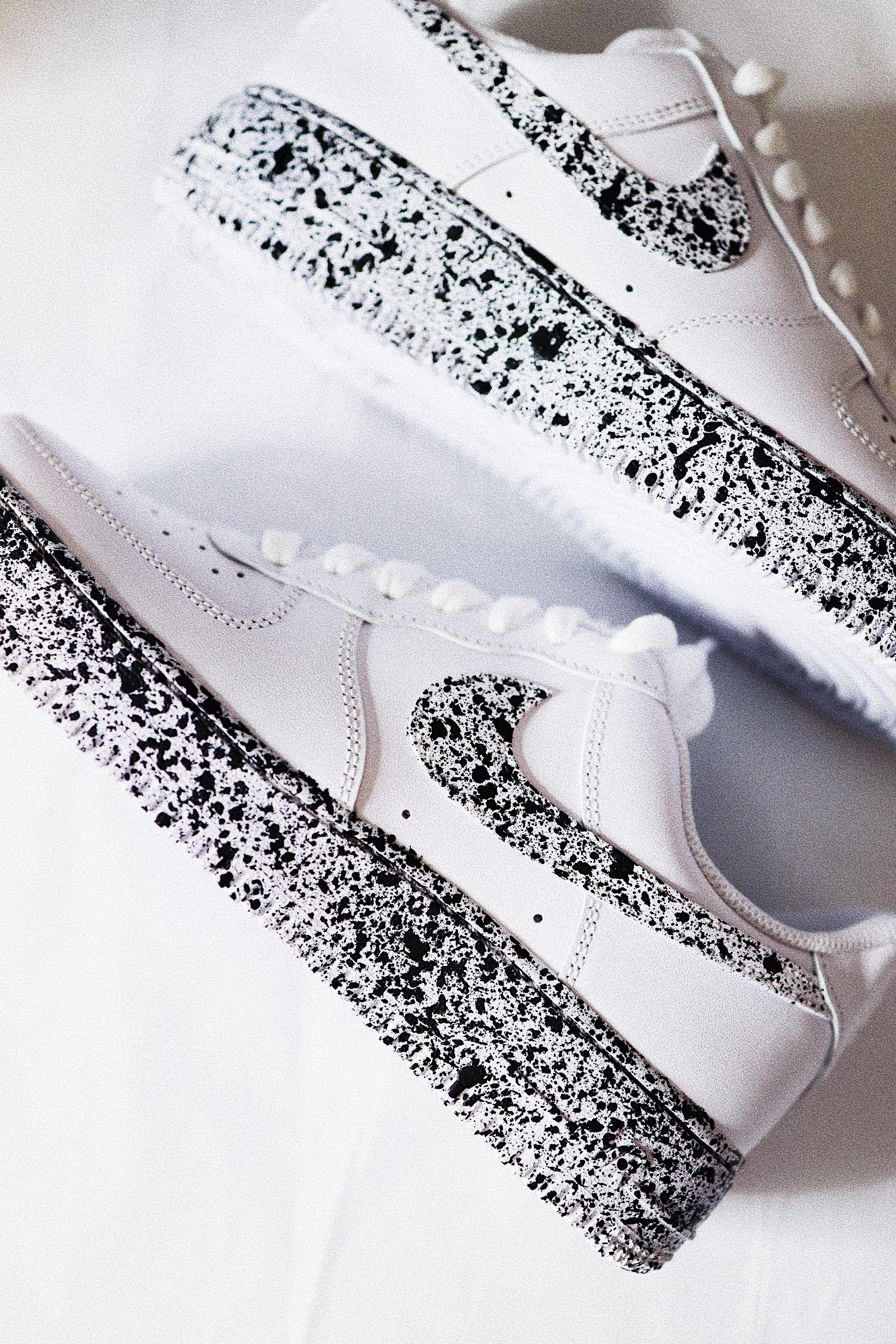 Custom Air Force 1 Low | Paint Splatter Shoes | solecraftstudio