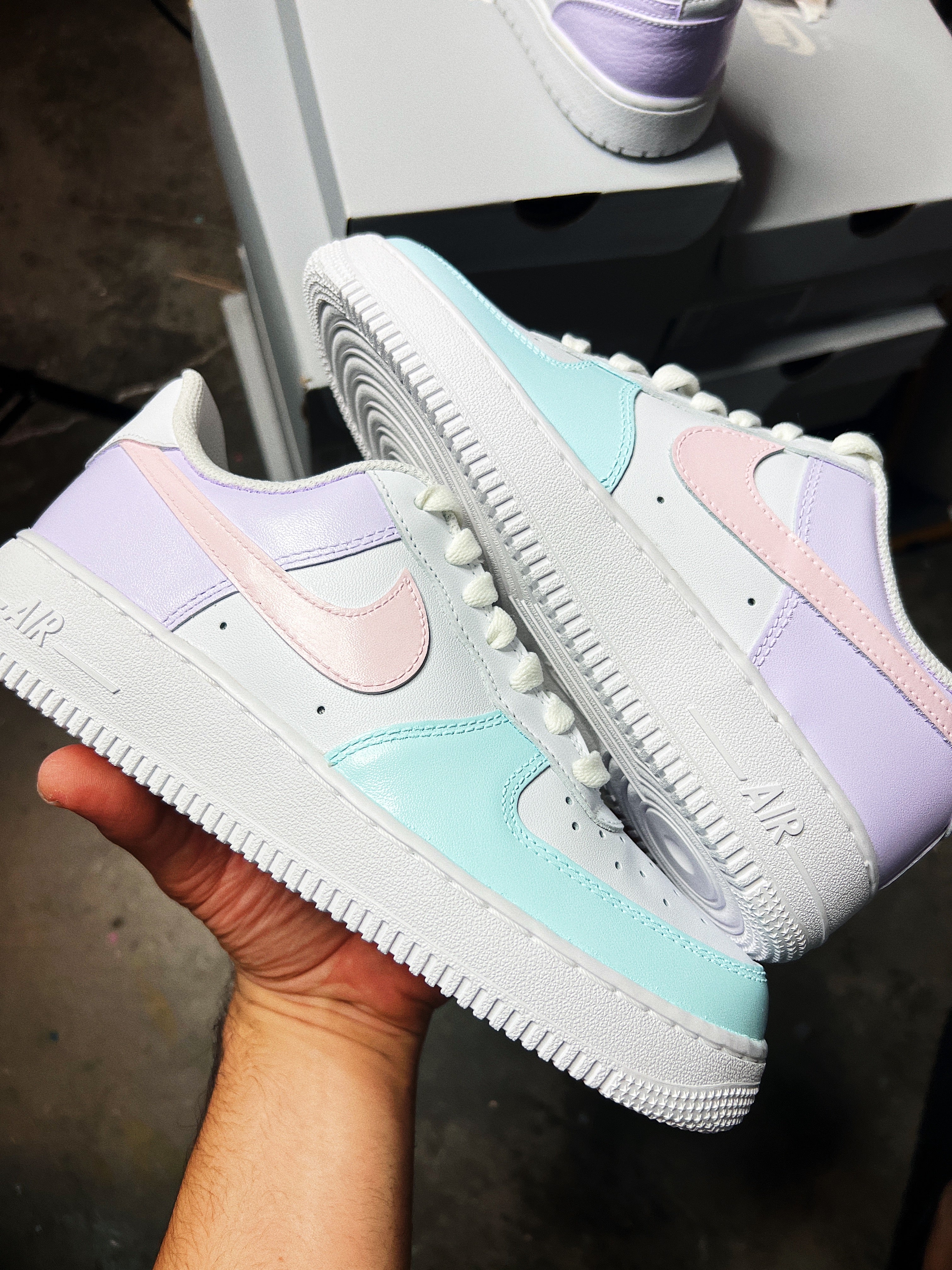 Air Force 1 Pastel | Pastel Color Shoes | solecraftstudio