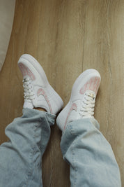 D1 Mono Air Force 1 Low Blush Pink AF1 Custom Sneakers Unisex