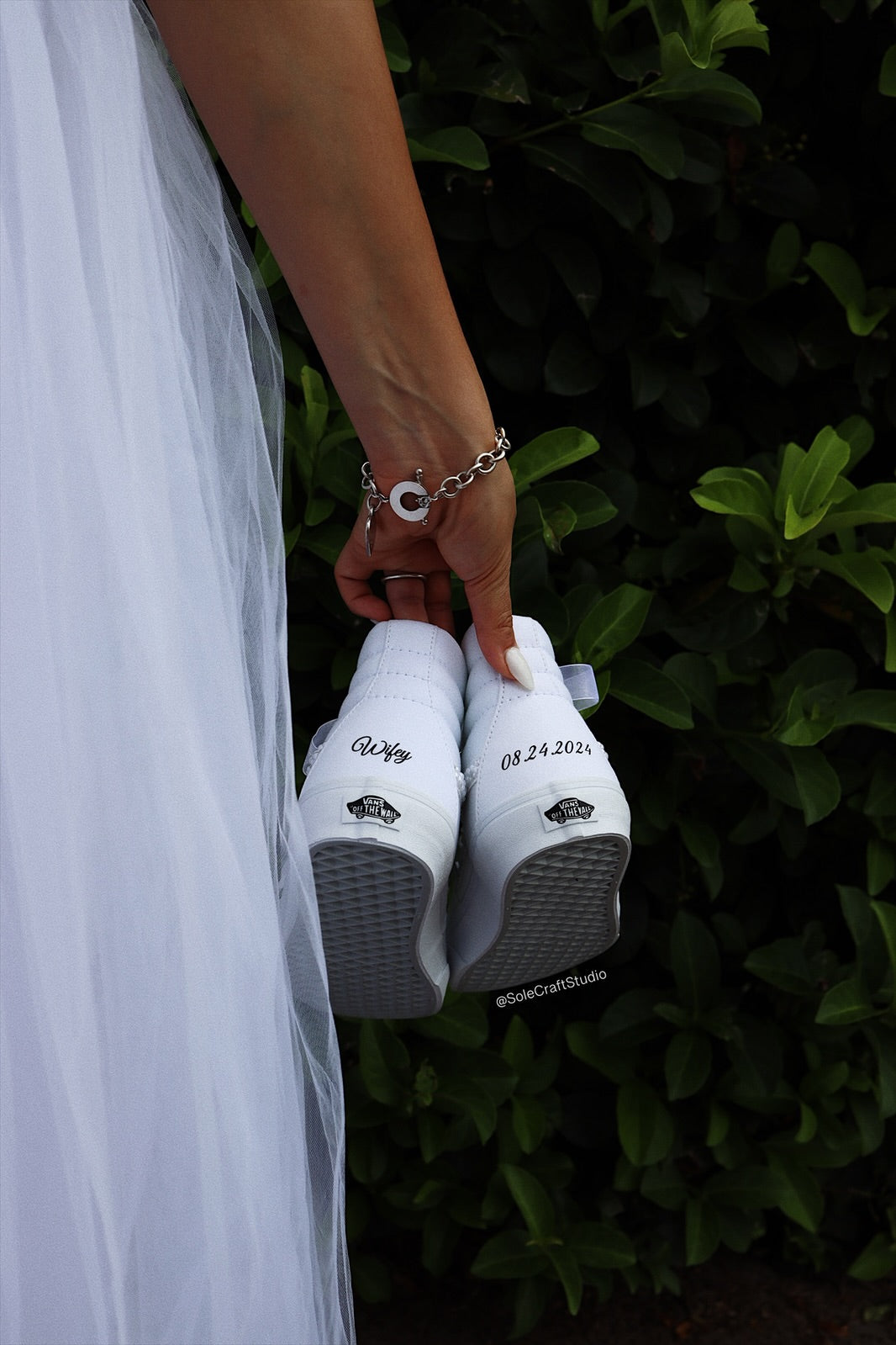 White Wedding Shoes | High Top Shoes | solecraftstudio
