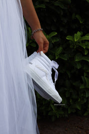 White Wedding Shoes | High Top Shoes | solecraftstudio