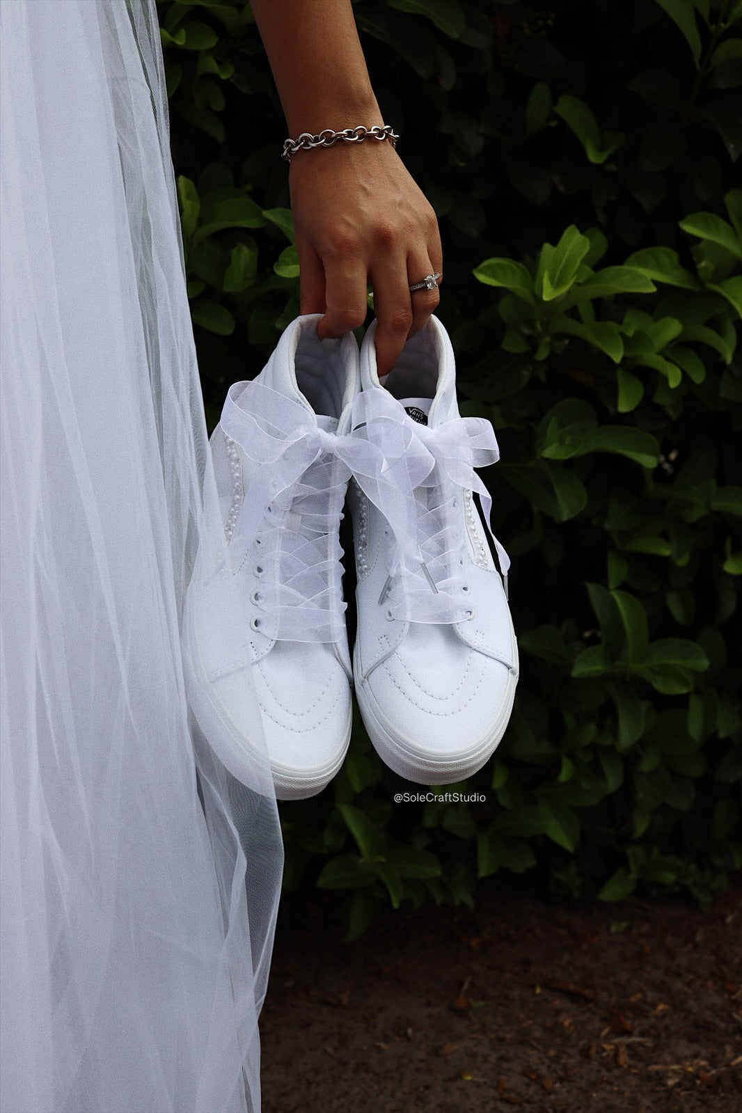 White Wedding Shoes | High Top Shoes | solecraftstudio