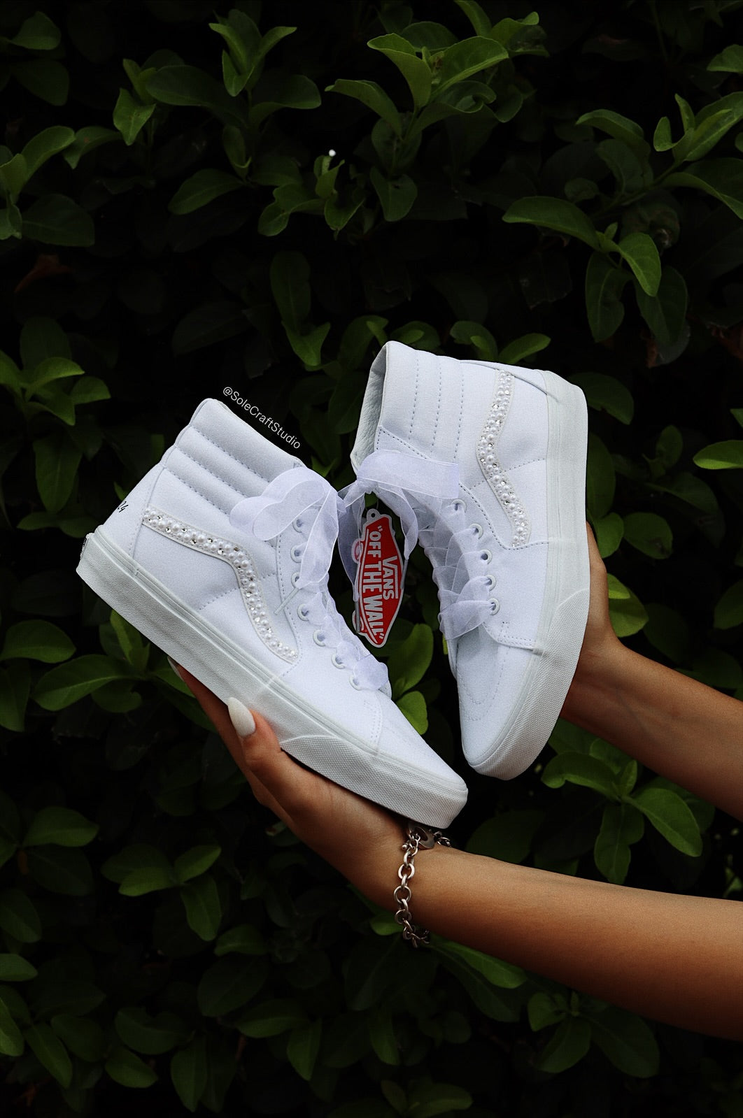 White Wedding Shoes | High Top Shoes | solecraftstudio