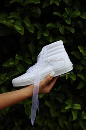 White Wedding Shoes | High Top Shoes | solecraftstudio