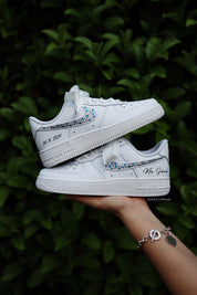 Bride and Groom Matching Shoes | Air Force 1 | solecraftstudio