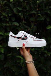 Air Force 1 Painted | Custom Akatsuki Sneakers | solecraftstudio