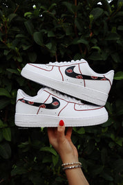 Air Force 1 Painted | Custom Akatsuki Sneakers | solecraftstudio