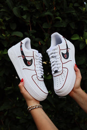 Air Force 1 Painted | Custom Akatsuki Sneakers | solecraftstudio