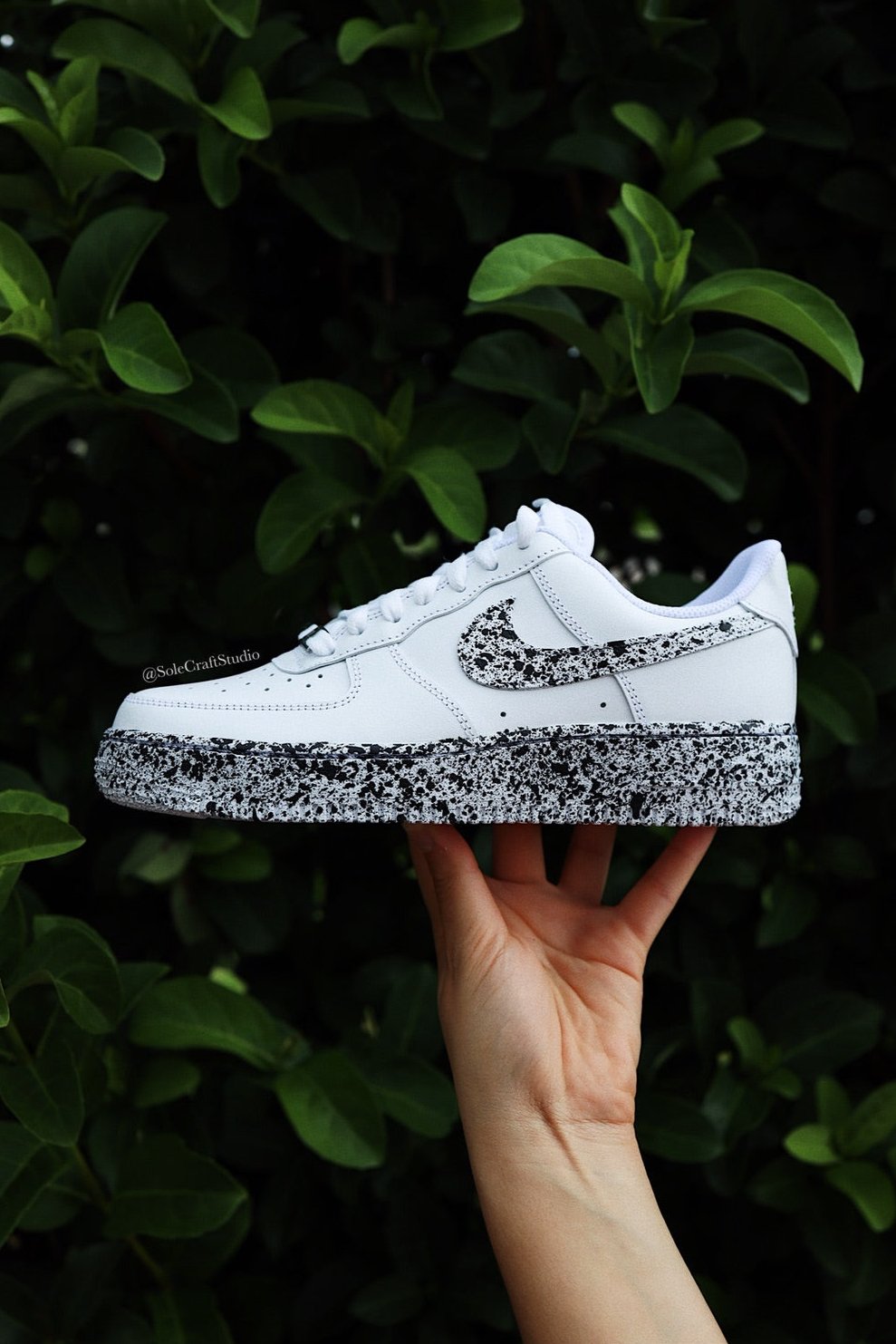 Custom Air Force 1 Low | Paint Splatter Shoes | solecraftstudio