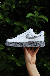 Custom Air Force 1 Low | Paint Splatter Shoes | solecraftstudio