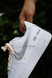 Converse Wedding Sneakers | Air Force 1 for Wedding | solecraftstudio