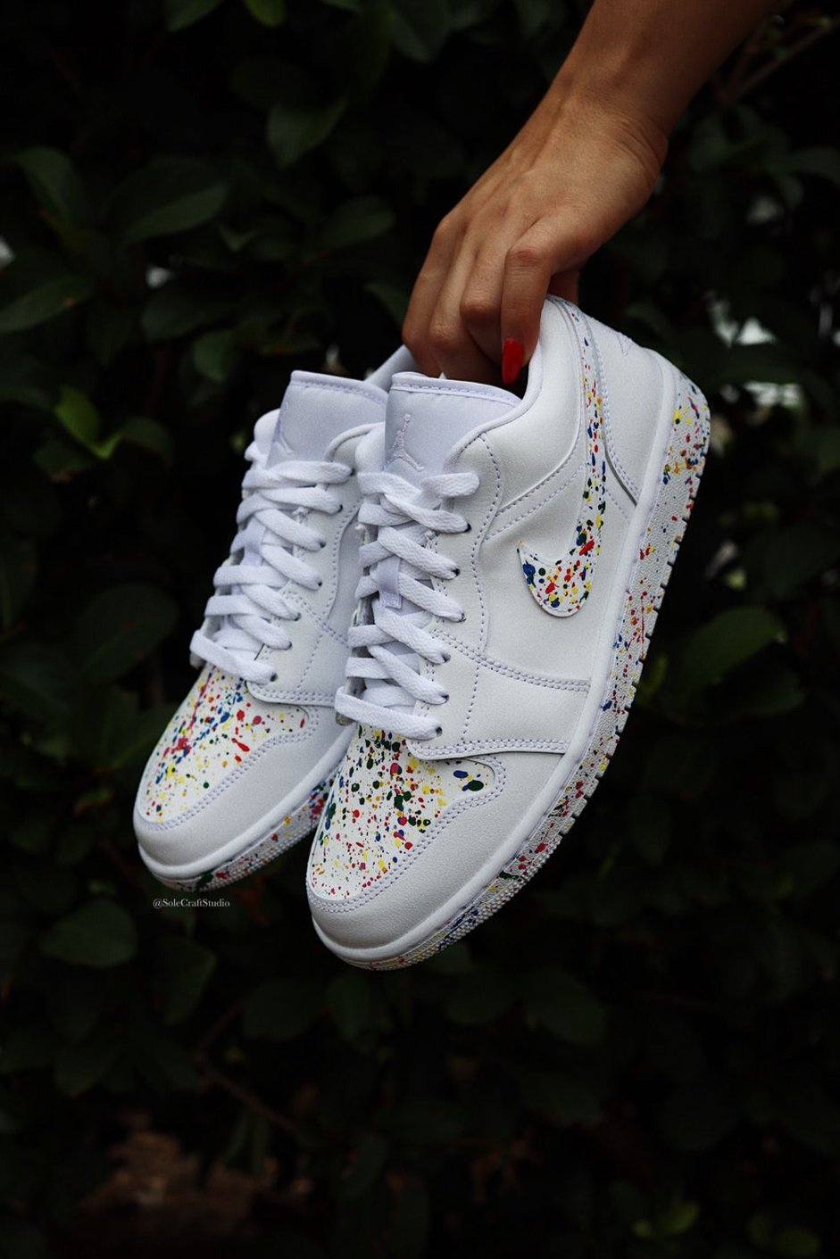 Af1 Jordan Vincent Custom Shoes Multi Color Air Jordan AJ1