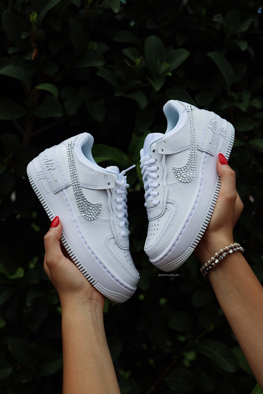 Converse Wedding Shoes | Air Force 1 White | solecraftstudio