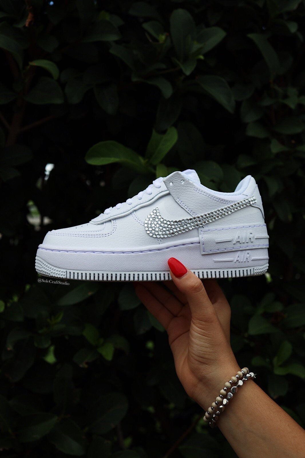 Converse Wedding Shoes | Air Force 1 White | solecraftstudio