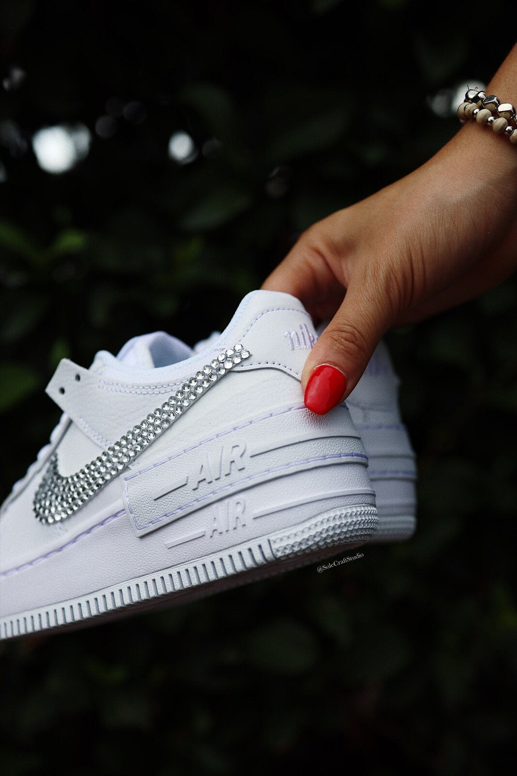 Converse Wedding Shoes | Air Force 1 White | solecraftstudio