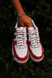 Air Force 1 Sneakers | Cartoon Drip Painted Sneakers | solecraftstudio