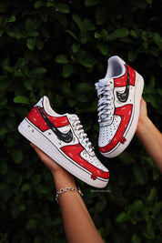 Air Force 1 Sneakers | Cartoon Drip Painted Sneakers | solecraftstudio