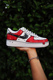 Air Force 1 Sneakers | Cartoon Drip Painted Sneakers | solecraftstudio