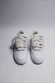 White Rope Laces | Rope Lace AF1 | solecraftstudio
