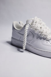 White Rope Laces | Rope Lace AF1 | solecraftstudio