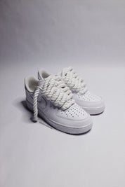 White Rope Laces | Rope Lace AF1 | solecraftstudio