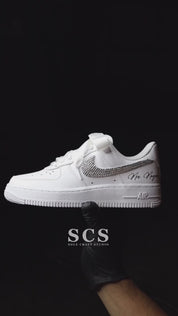 AF1 Full Swoosh Crystals