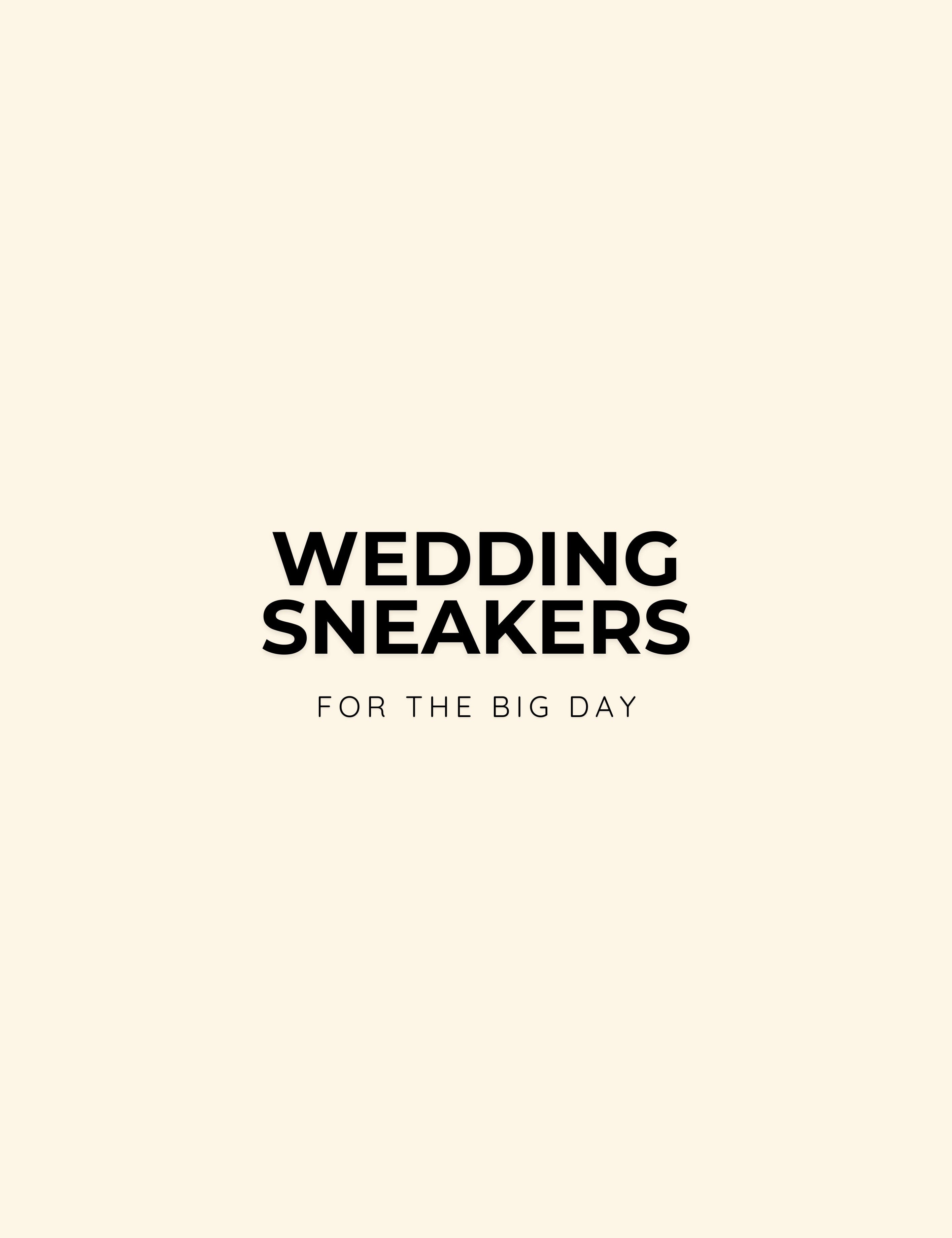 Wedding Sneakers