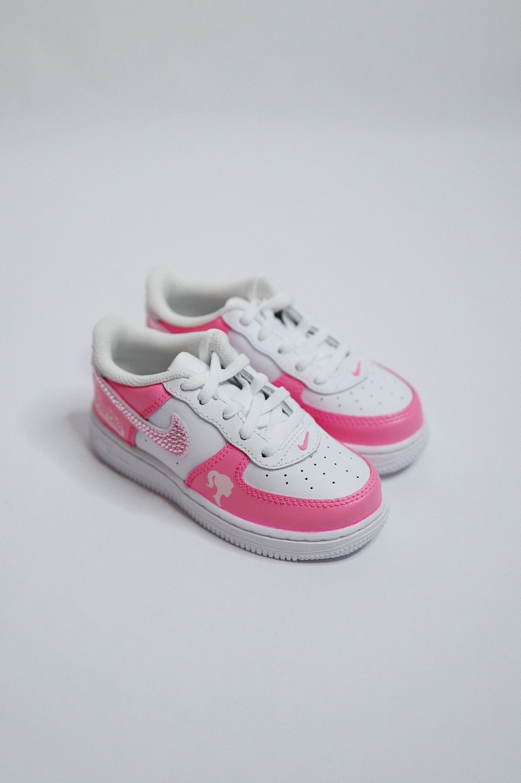 AF1 Barbie Bling — Sample Pair