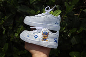 Paw Patrol Toddler Boy Air Force 1 Low Custom Kids Shoes Hand Painted AF1 Sneakers