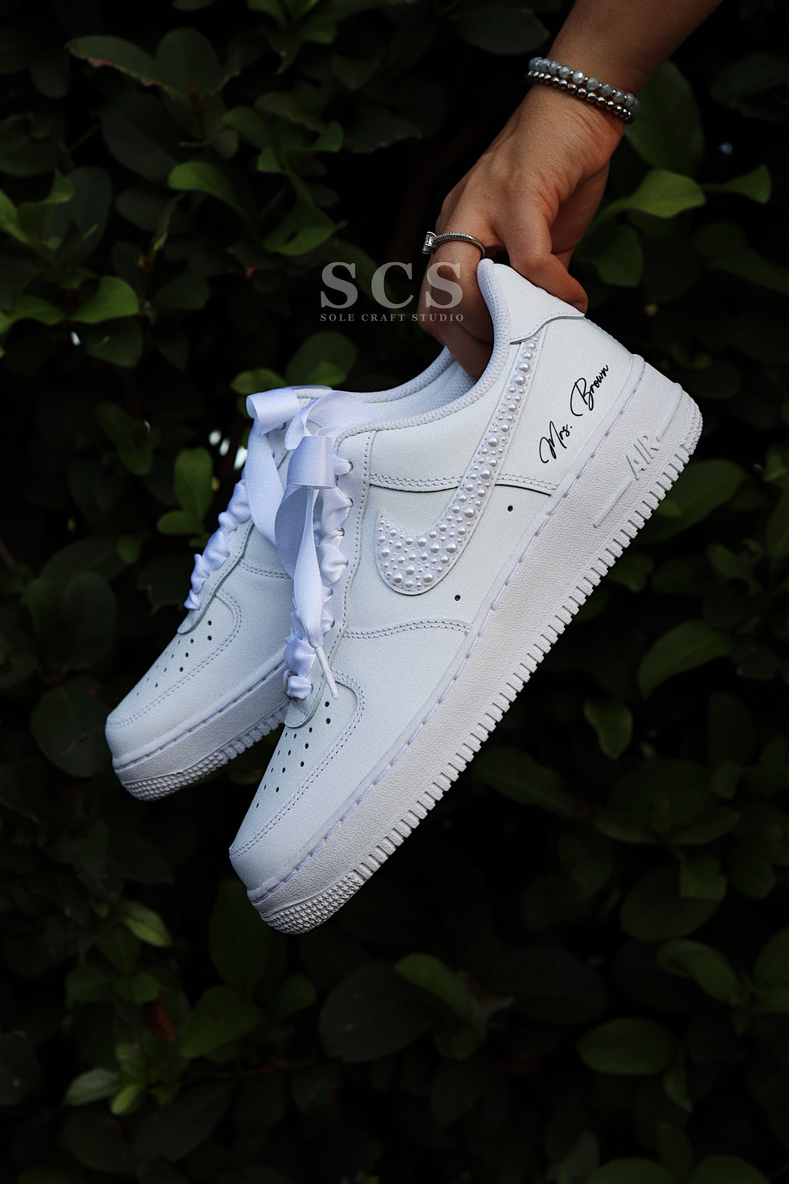 Custom Wedding Sneakers | Nike Wedding Shoes | solecraftstudio