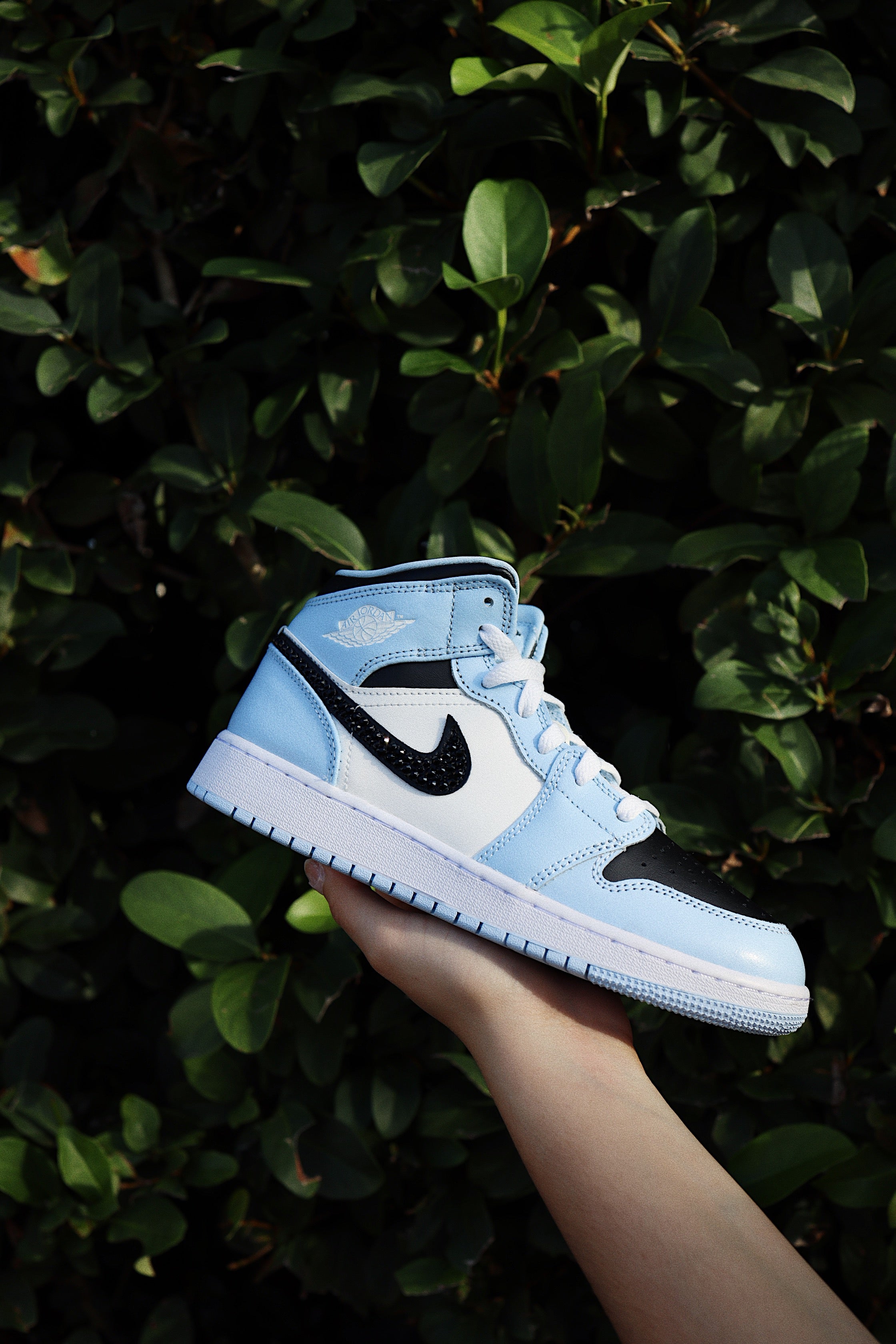 Aj1 black and blue best sale