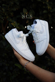 Personalized Wedding Shoes | Air Jordan 1 Shoes | solecraftstudio